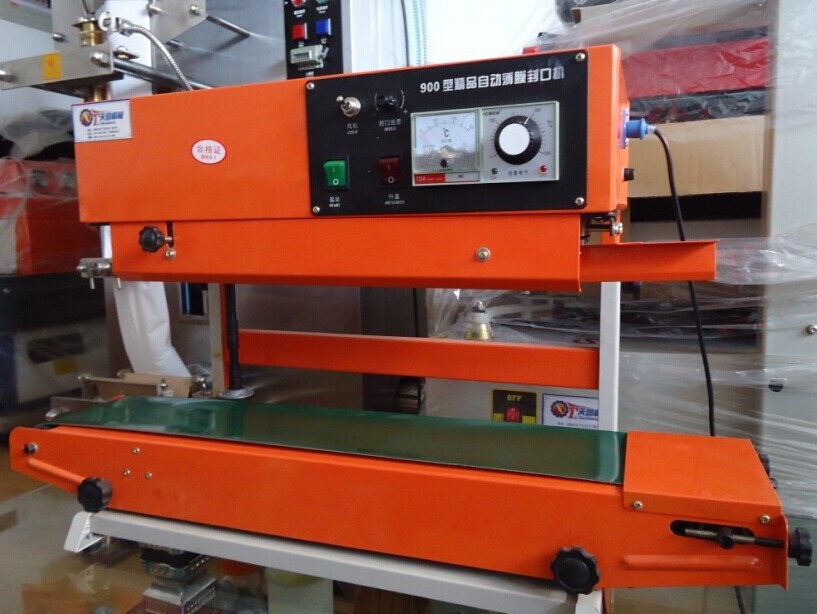 2025山東小型立臥兩用連續(xù)式塑料袋薄膜封口機(jī)/食品封口機(jī)第2張